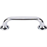 Top Knobs TK593PC Oculus Oval Cabinet Pull 3-3/4" Center to Center Polished Chrome
