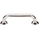Top Knobs TK593PN Oculus Oval Cabinet Pull 3-3/4" Center to Center Polished Nickel