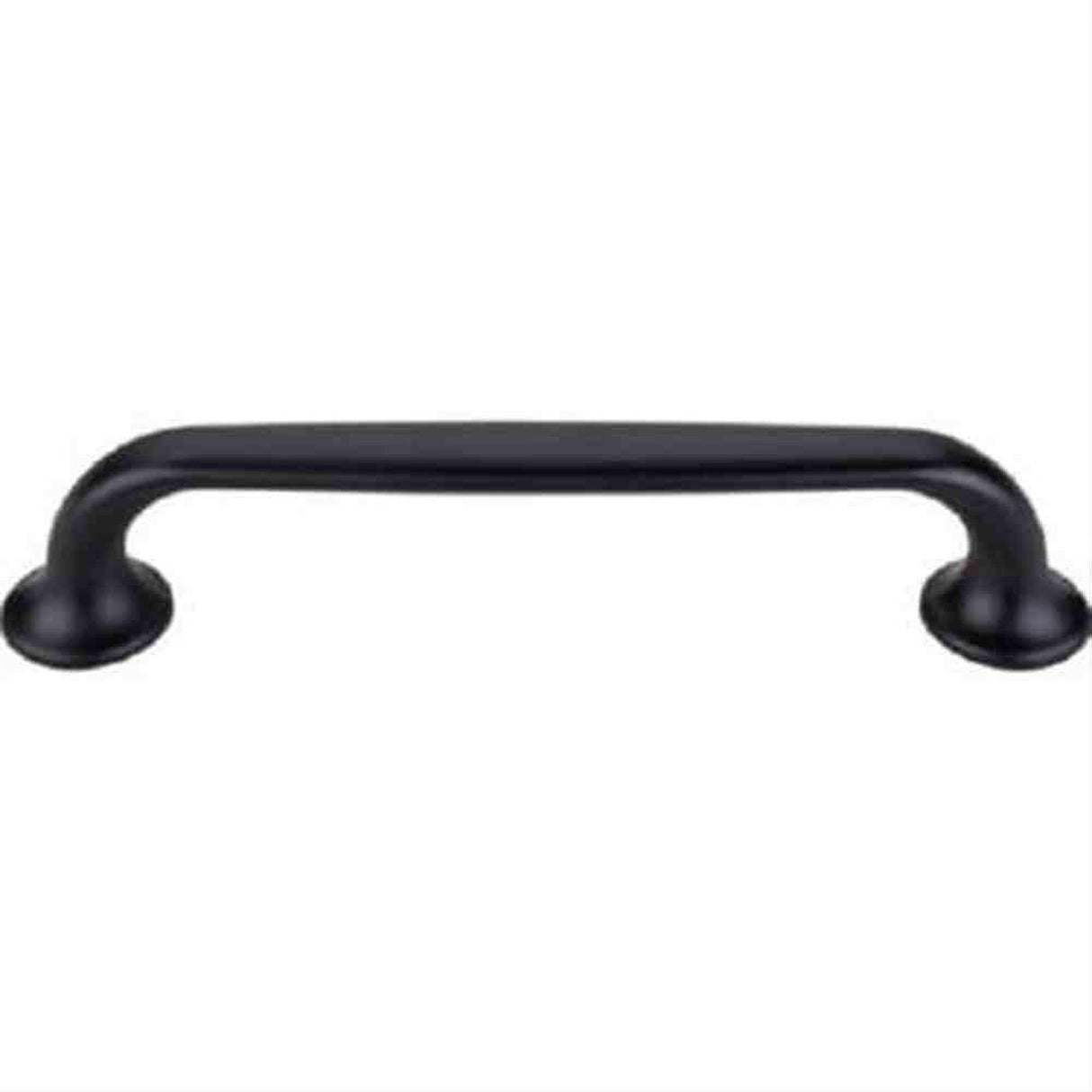 Top Knobs TK594BLK TK594 Oculus Oval Cabinet Pull 5-1/16" Center to Center Flat Black