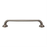 Top Knobs TK595AG TK595 Oculus Oval Cabinet Pull 6-5/16" Center to Center Ash Gray