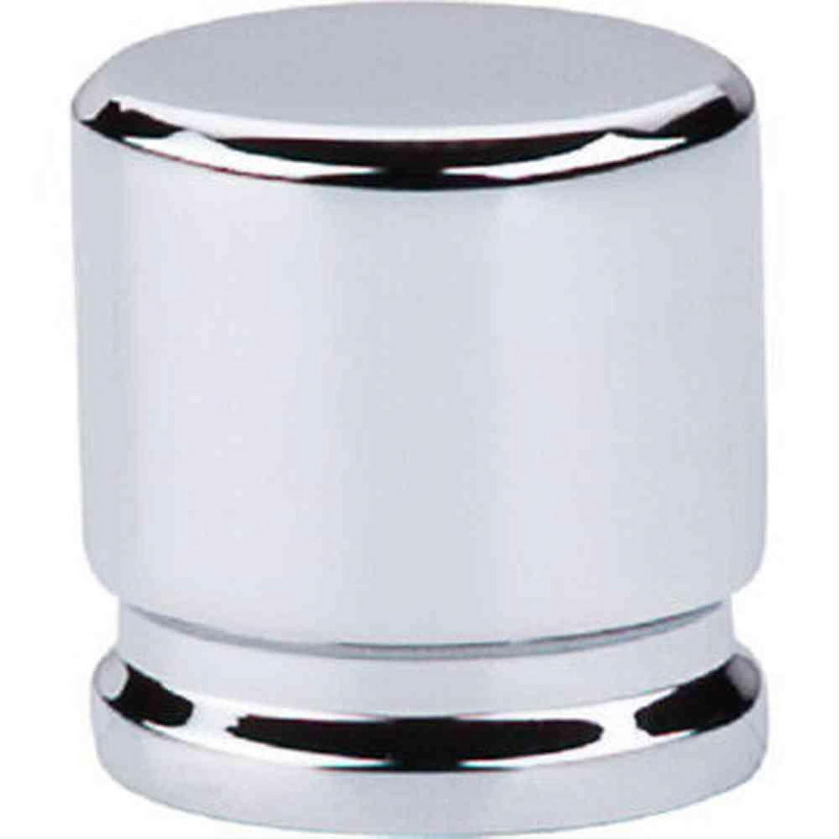 Top Knobs TK59PC TK59 Oval Medium Cabinet Knob 1-1/8" Polished Chrome