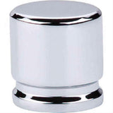 Top Knobs TK59PC TK59 Oval Medium Cabinet Knob 1-1/8" Polished Chrome