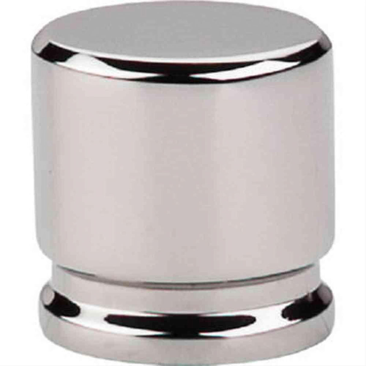 Top Knobs TK59PN TK59 Oval Medium Cabinet Knob 1-1/8" Polished Nickel