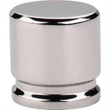 Top Knobs TK59PN TK59 Oval Medium Cabinet Knob 1-1/8" Polished Nickel