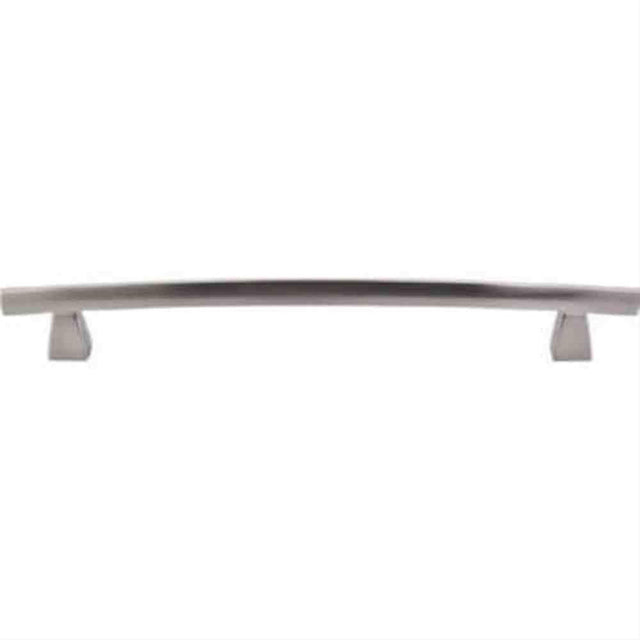 Top Knobs TK5BSN Arched Cabinet Pull 8" Center to Center Brushed Satin Nickel