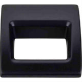 Top Knobs TK615BLK TK615 Tango Small Finger Cabinet Pull 1-1/8" Flat Black