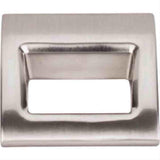 Top Knobs TK615BSN TK615 Tango Small Finger Cabinet Pull 1-1/8" Brushed Satin Nickel