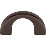 Top Knobs TK617SAB TK617 Tango U 1 1/4" Center to Center Finger Pull Sable
