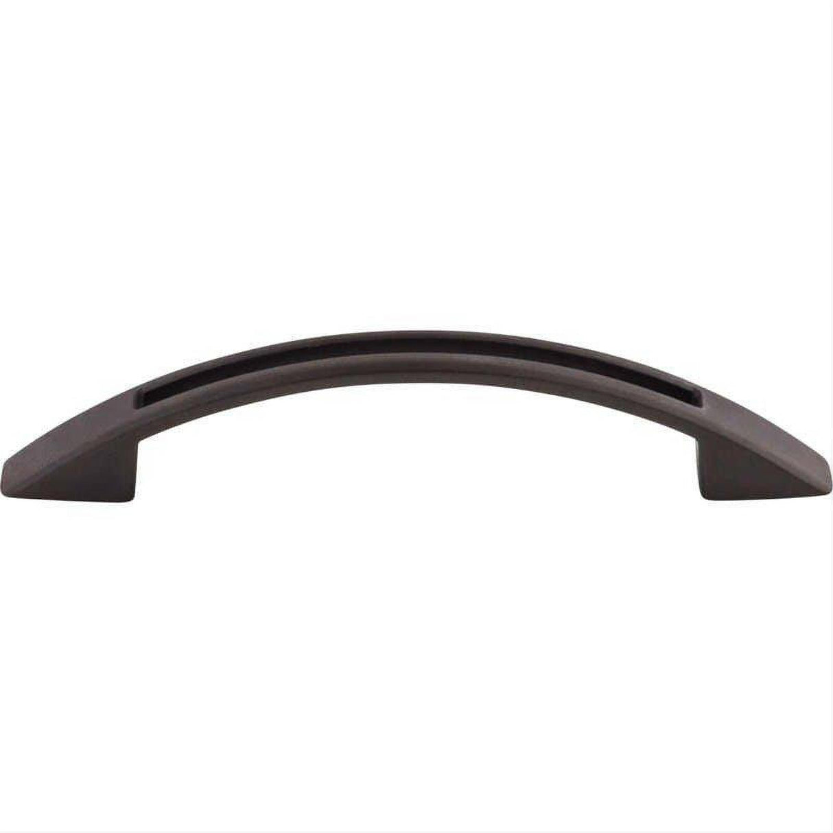 Top Knobs TK618SAB TK618 Tango Cut Out 3 3/4" Center to Center Arched Cabinet Pull Sable