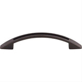 Top Knobs TK618SAB TK618 Tango Cut Out 3 3/4" Center to Center Arched Cabinet Pull Sable