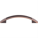 Top Knobs TK618UM TK618 Tango Cut Out 3 3/4" Center to Center Arched Cabinet Pull Umbrio
