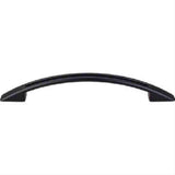 Top Knobs TK619BLK TK619 Tango Cut Out Cabinet Pull 5-1/16" Center to Center Flat Black