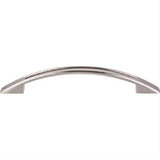 Top Knobs TK619BSN TK619 Tango Cut Out Cabinet Pull 5-1/16" Center to Center Brushed Satin Nickel