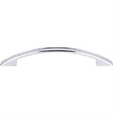 Top Knobs TK619PC TK619 Tango Cut Out Cabinet Pull 5-1/16" Center to Center Polished Chrome