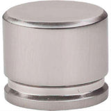 Top Knobs TK61BSN TK61 Oval Large Cabinet Knob 1-3/8" Brushed Satin Nickel