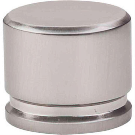 Top Knobs TK61BSN TK61 Oval Large Cabinet Knob 1-3/8" Brushed Satin Nickel
