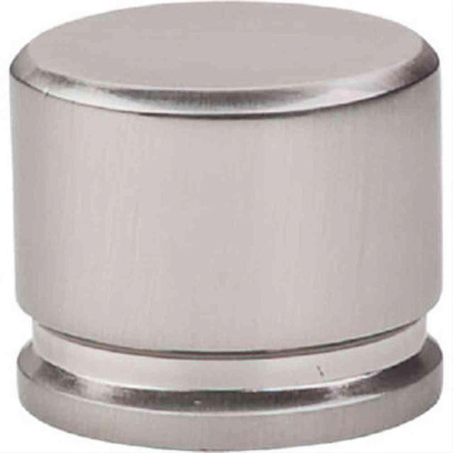 Top Knobs TK61BSN TK61 Oval Large Cabinet Knob 1-3/8" Brushed Satin Nickel