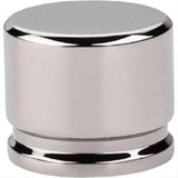 Top Knobs TK61PN TK61 Oval Large Cabinet Knob 1-3/8" Polished Nickel
