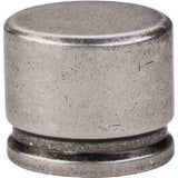 Top Knobs TK61PTA TK61 Oval Large Cabinet Knob 1-3/8" Pewter Antique