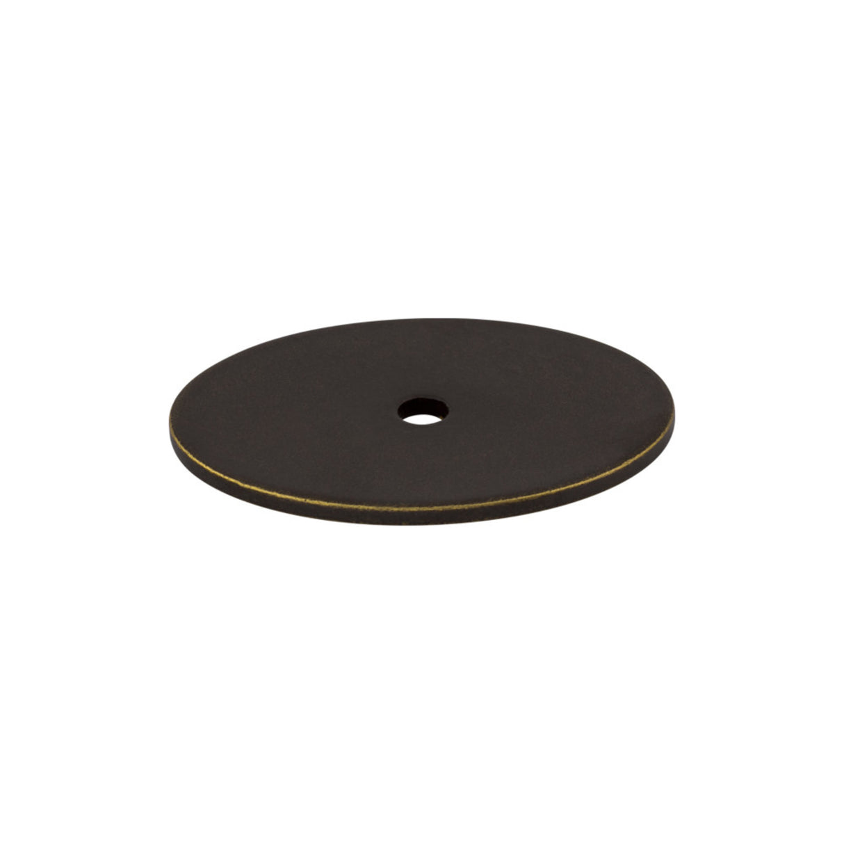 Top Knobs TK62 Oval Large Backplate 1-3/4"
