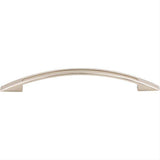 Top Knobs TK620PN TK620 Tango Cut Out 6 5/16" Center to Center Arched Cabinet Pull Polished Nickel