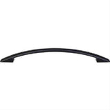 Top Knobs TK621BLK Tango Cut Out Cabinet Pull 7-1/2" Center to Center Flat Black