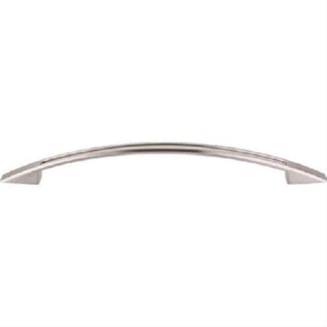 Top Knobs TK621BSN Tango Cut Out Cabinet Pull 7-1/2" Center to Center Brushed Satin Nickel