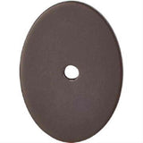 Top Knobs TK62ORB TK62 Oval Large Backplate 1-3/4" Oil Rubbed Bronze