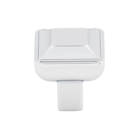 Top Knobs TK670PC Podium 1" Length Square Knob Polished Chrome