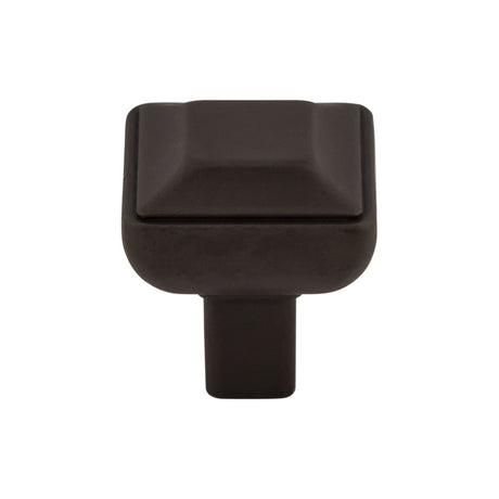 Top Knobs TK670SAB Podium 1" Length Square Knob Sable