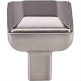 Top Knobs TK670BSN TK670 Podium Square 1" Cabinet Knob Brushed Satin Nickel