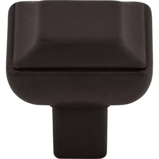 Top Knobs TK671SAB TK671 Podium 1 1/8" Length Square Cabinet Knob Sable