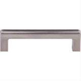 Top Knobs TK672BSN TK672 Podium Cabinet Pull 3-3/4" Center to Center Brushed Satin Nickel