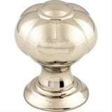 Top Knobs TK690PN TK690 Allington 1" Diameter Mushroom Cabinet Knob Polished Nickel