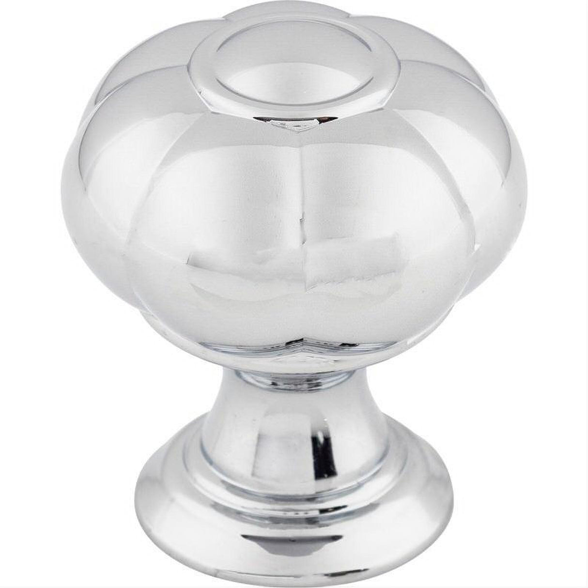 Top Knobs TK691PC TK691 Allington 1 1/4" Diameter Mushroom Cabinet Knob Polished Chrome