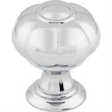 Top Knobs TK691PC TK691 Allington 1 1/4" Diameter Mushroom Cabinet Knob Polished Chrome