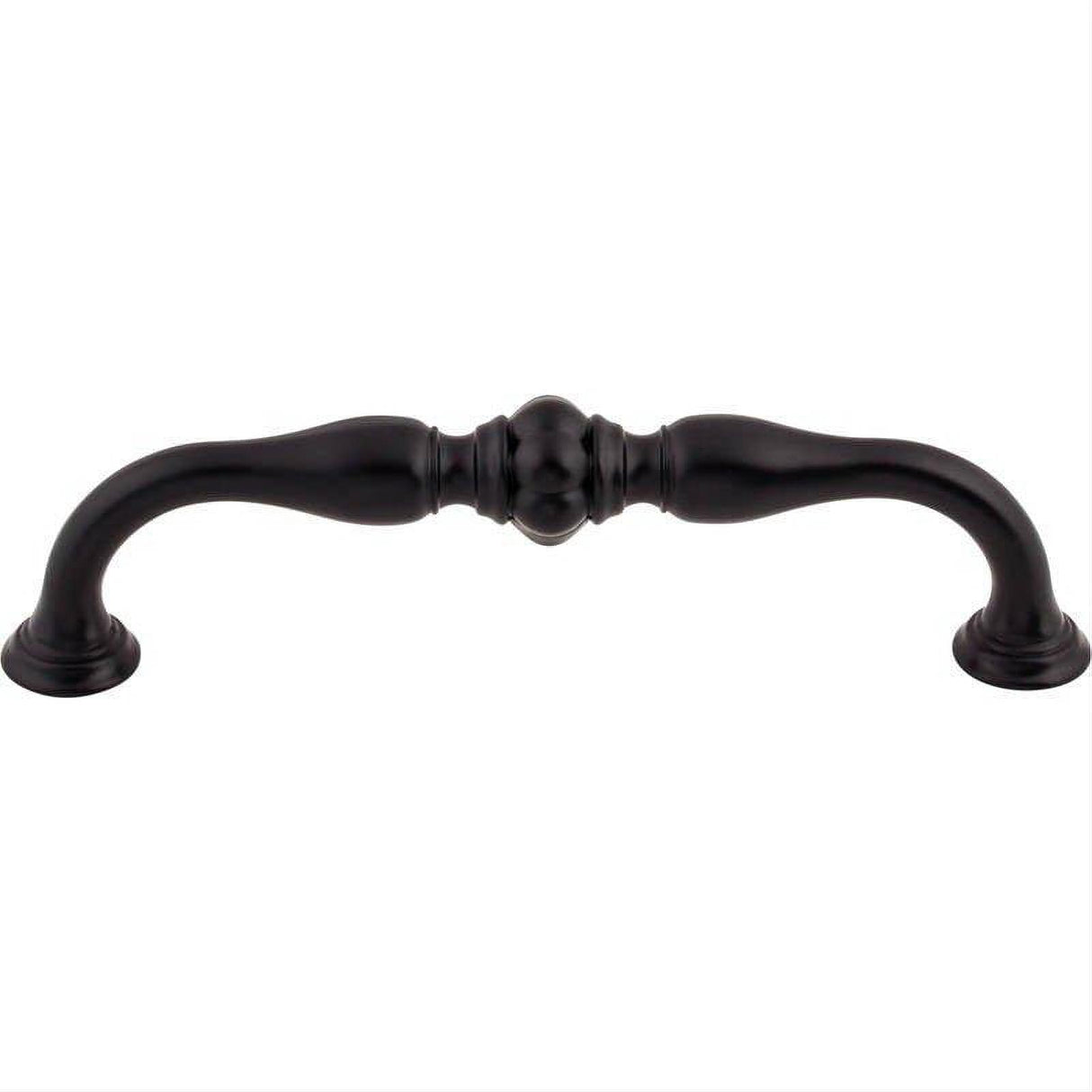 Top Knobs TK693BLK TK693 Allington 5 1/16" Center to Center Bar Pull Flat Black
