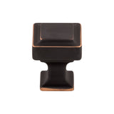 Top Knobs TK700 Ascendra 1" Length Square Cabinet Knob