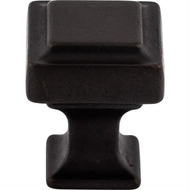 Top Knobs TK700SAB TK700 Ascendra 1" Length Square Cabinet Knob Sable