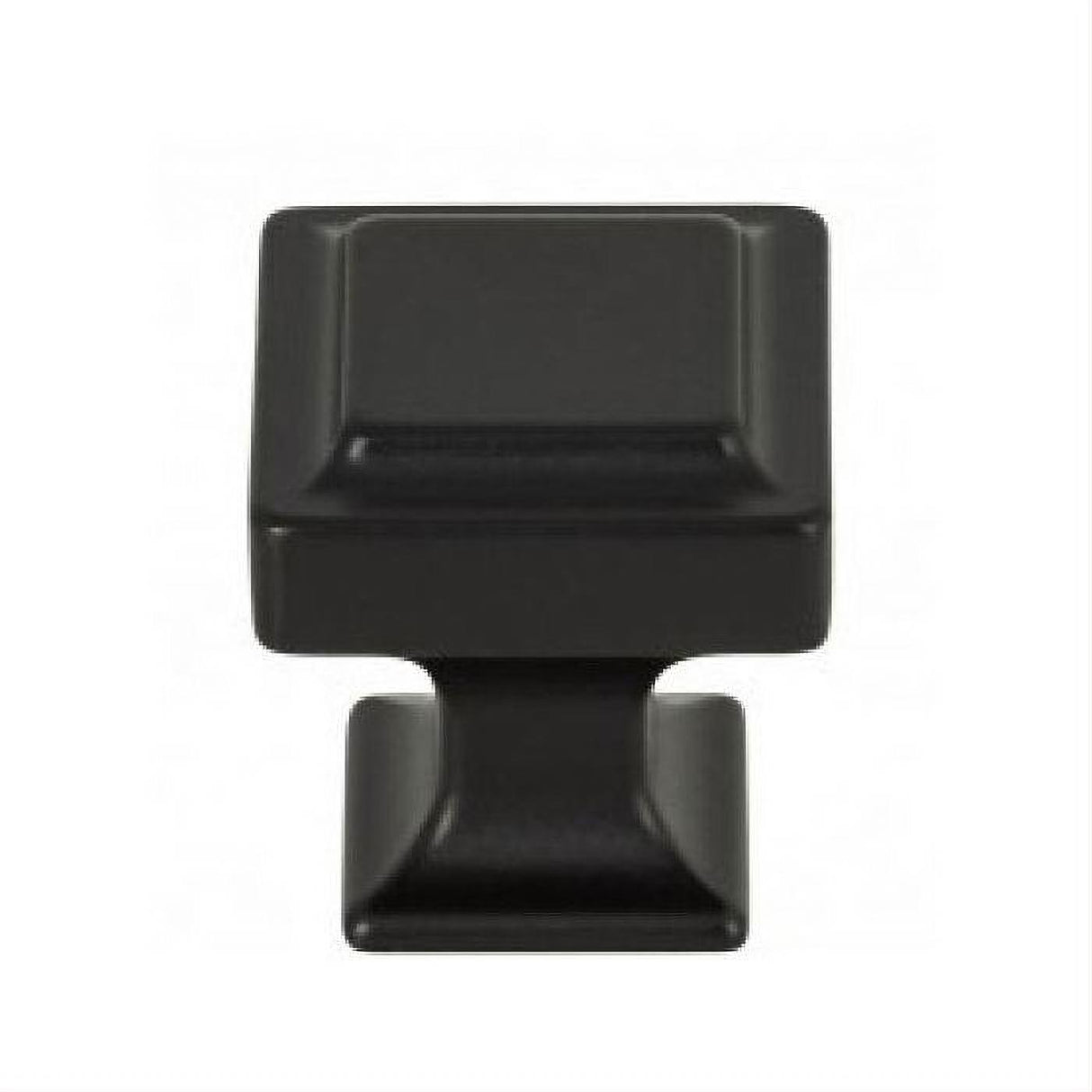 Top Knobs TK701BLK TK701 Ascendra Cabinet Knob 1-1/8" Flat Black