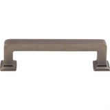 Top Knobs TK703AG TK703 Ascendra 3 3/4" Center to Center Bar Pull Ash Gray