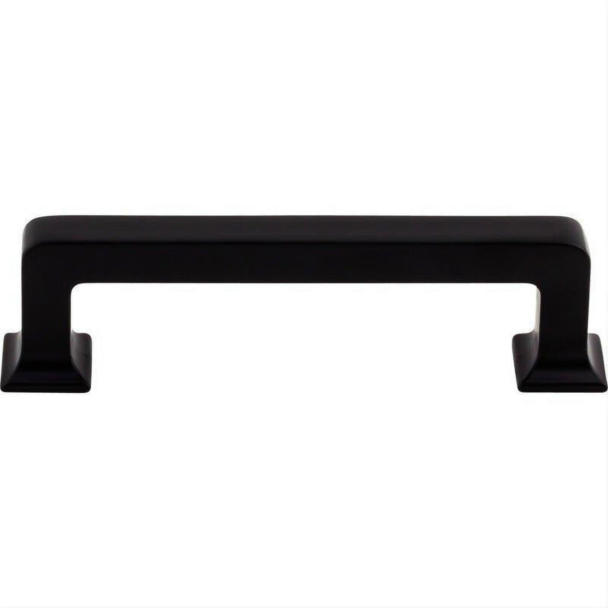 Top Knobs TK703BLK TK703 Ascendra 3 3/4" Center to Center Bar Pull Flat Black