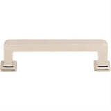 Top Knobs TK703PN TK703 Ascendra 3 3/4" Center to Center Bar Pull Polished Nickel