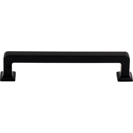 Top Knobs TK704BLK Ascendra 5 1/16" Center to Center Bar Pull Flat Black