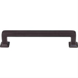 Top Knobs TK704BLK TK704 Ascendra Cabinet Pull 5-1/16" Center to Center Flat Black