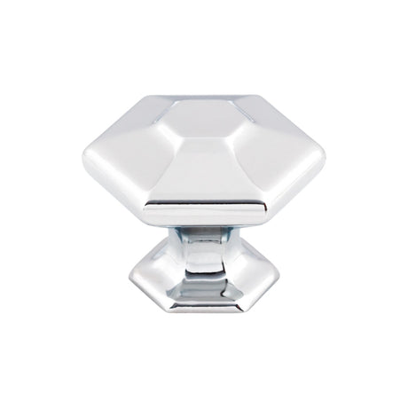 Top Knobs TK713PC Spectrum 1 1/4" Diameter Round Knob Polished Chrome
