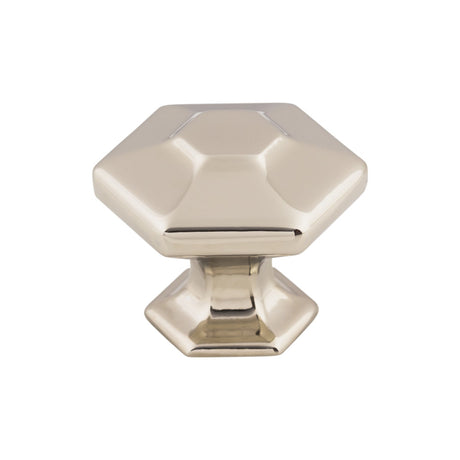 Top Knobs TK713PN Spectrum 1 1/4" Diameter Round Knob Polished Nickel