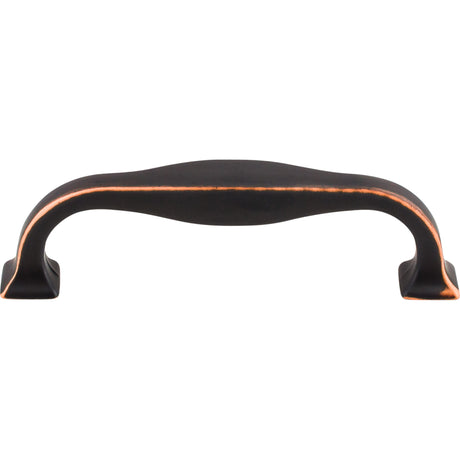 Top Knobs TK722 Contour Cabinet Pull 3-3/4" Center to Center
