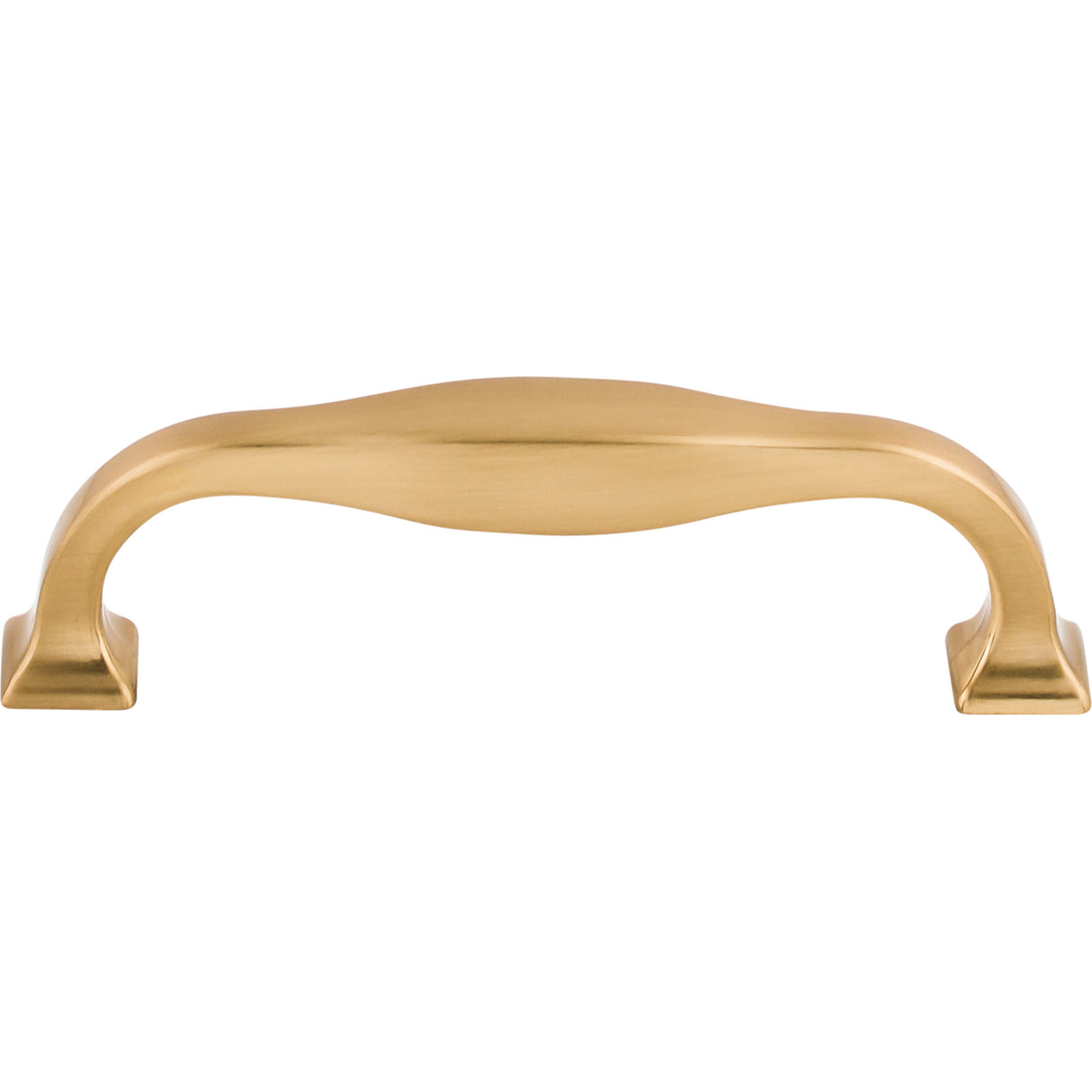Top Knobs TK722 Contour Cabinet Pull 3-3/4" Center to Center