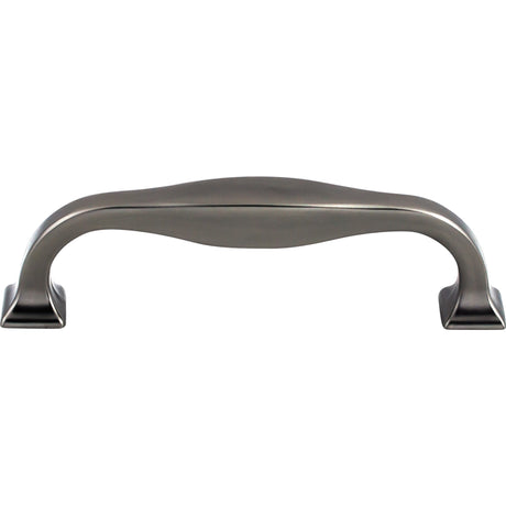 Top Knobs TK722AG Contour 3 3/4" Center to Center Bar Pull Ash Gray